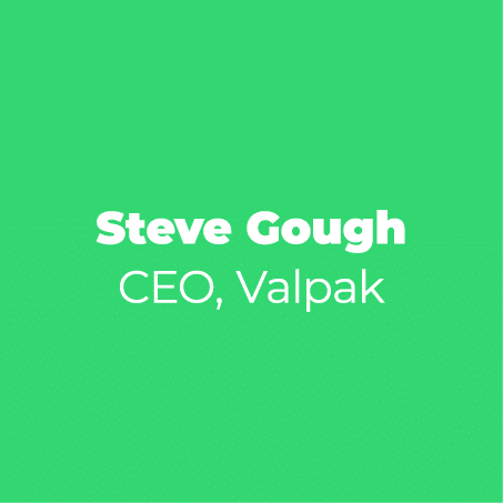 Steve Gough CEO, Valpak
