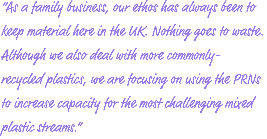  As a family business, our ethos has always been to keep material here in the UK  Nothing goes to waste  Although we    