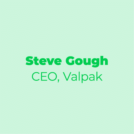 Steve Gough CEO, Valpak