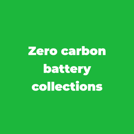 Zero carbon battery collections