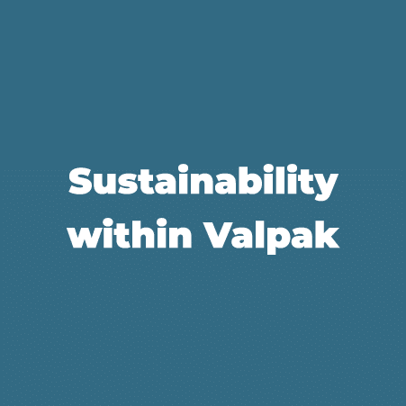 Sustainability within Valpak