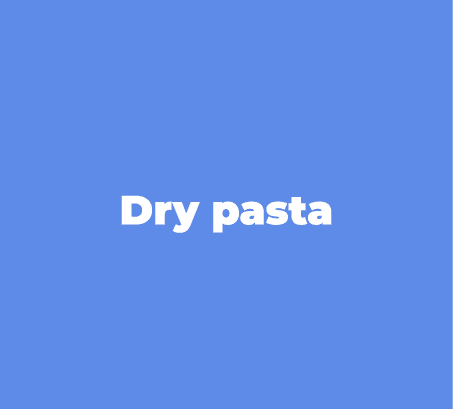 Dry pasta
