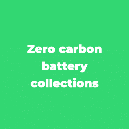 Zero carbon battery collections
